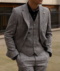 Versatile Cotton Blend Waistcoat