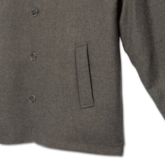 Oatmeal Wool-Blend Jacket