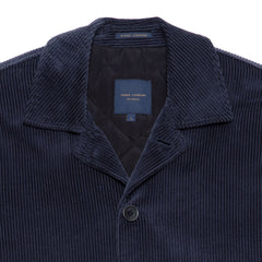 Cotton Corduroy Jacket in Steel Blue, Olive