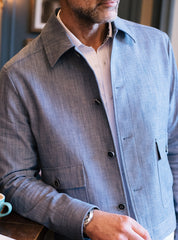 Stretch Cotton Summer Jacket