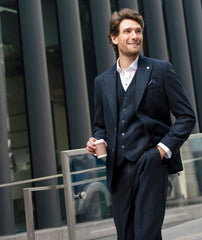 Brushed Tweed Wool Blend Blazer