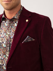 Classic Velvet Cotton Blend Jacket