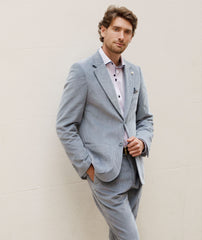 Corduroy Jacket - 100% Cotton in Ocean Blue, Steel Blue