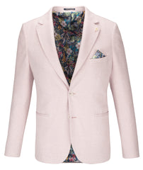 Signature Tan and Pink Cotton Jacket
