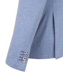 Modern Cut Jacket in Sage and Blue