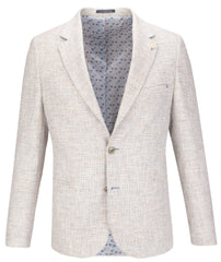 Modern Jacket in Sky and Navy