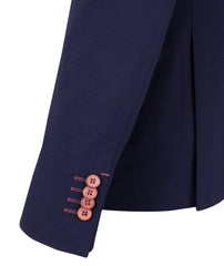 Modern Cut Jacket in Navy and Sage