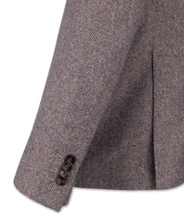 Wool Blend Herringbone Jacket