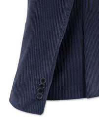 Corduroy Jacket - 100% Cotton in Ocean Blue, Steel Blue
