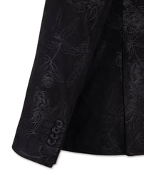 Black Jacket with Velvet Feel