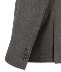 Wool Blend Jacket in Sage, Navy and Oatmeal