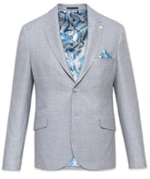 Lightweight Blazer in a Textured Knitted Fabric