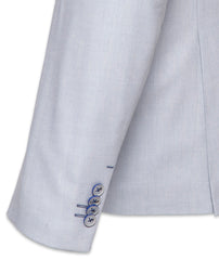 Linen Blend Soft Herringbone Blazer