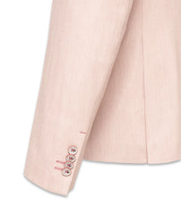 Linen Blend Soft Herringbone Blazer