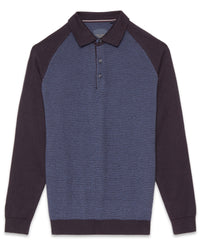 Braided Weave Knit with Collar and Buttons