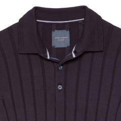 Cotton Wide-Ribbed Knit Top