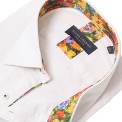 Men's Linen Blend Long Sleeve Shirt