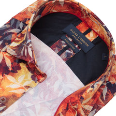 Autumn Leaves Long Sleeve Cotton Shirt