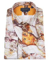 Autumn Leaf Pattern Shirt