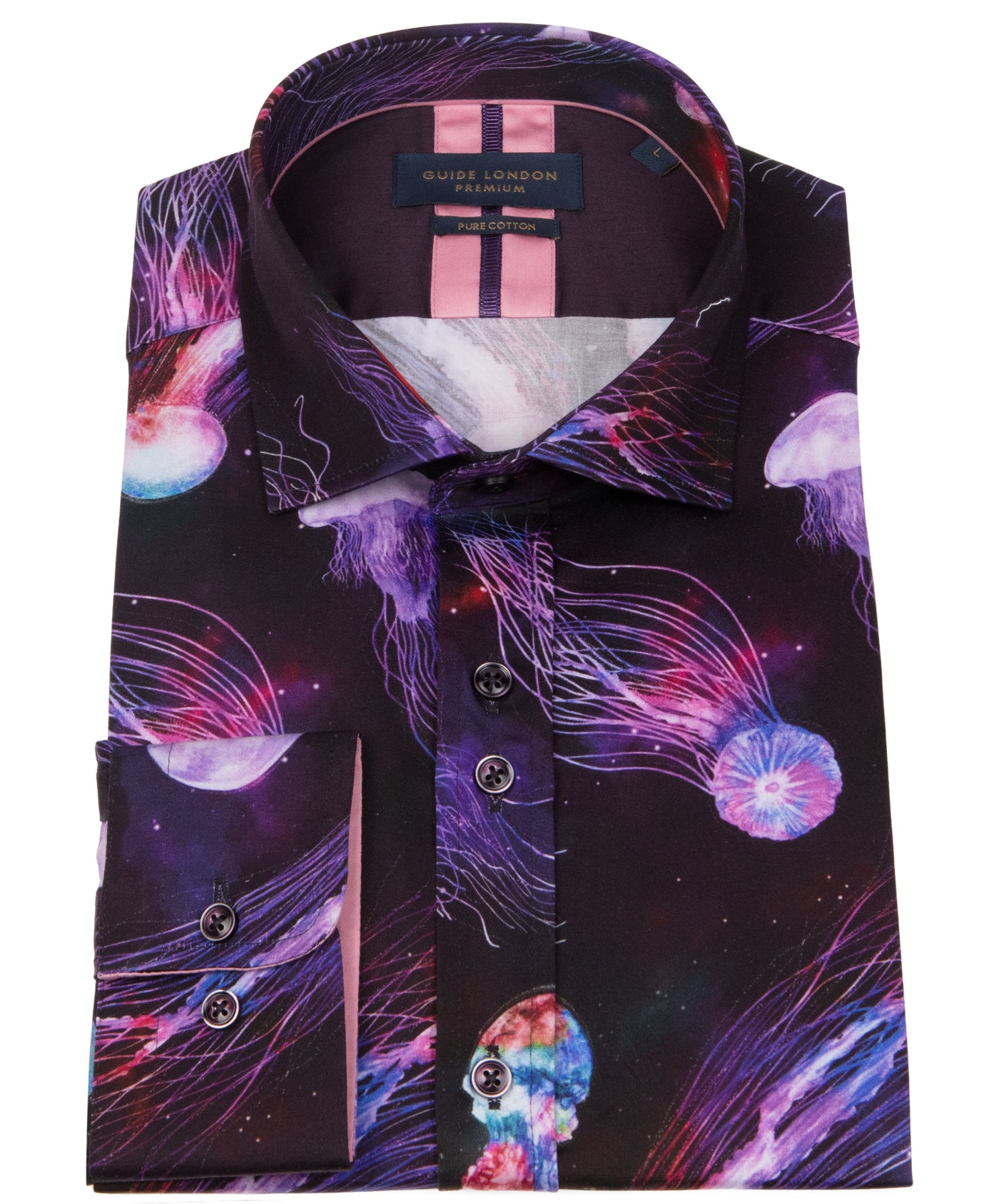 Jellyfish Long Sleeve Cotton Shirt