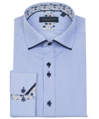 Mens Long Sleeve Cotton Blend Shirt