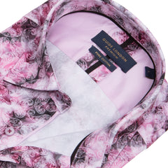 Men's Long Sleeve Multicoloured Shirt - 100% Cotton