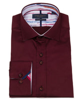 Multicolour Detail Plain Shirt