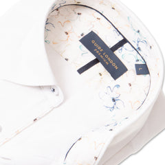 Linen Cotton Blend Solid Colour Long Sleeve Shirt