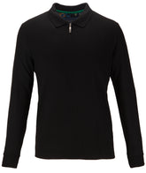 Long Sleeve Half Zip Polo