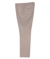 Wool Blend Trousers in Sage, Oatmeal, and Navy