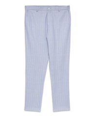 Striped Elasticated Waist Stretch Jersey Tailored Trouser