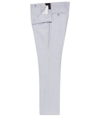 Linen Blend Soft Herringbone Trouser