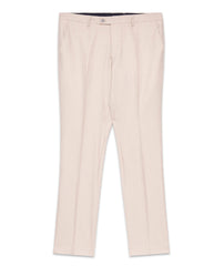 Linen Blend Soft Herringbone Trouser