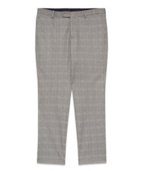 Green Prince of Wales Check Jersey Trouser