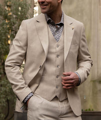 Elegant Sky Waistcoat