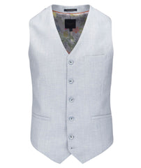 Elegant Sky Waistcoat