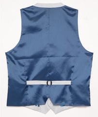 Linen Blend Soft Herringbone Waistcoat