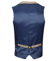Summer linen blend waistcoat