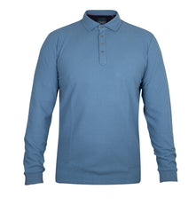 Jacquard jersey polo