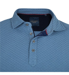 Jacquard jersey polo