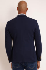 Knitted Textured Blazer