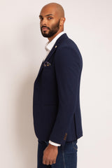 Knitted Textured Blazer