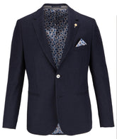 Italian Cotton and Linen Blend Blazer