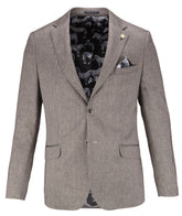 Linen Cotton Blend Blazer