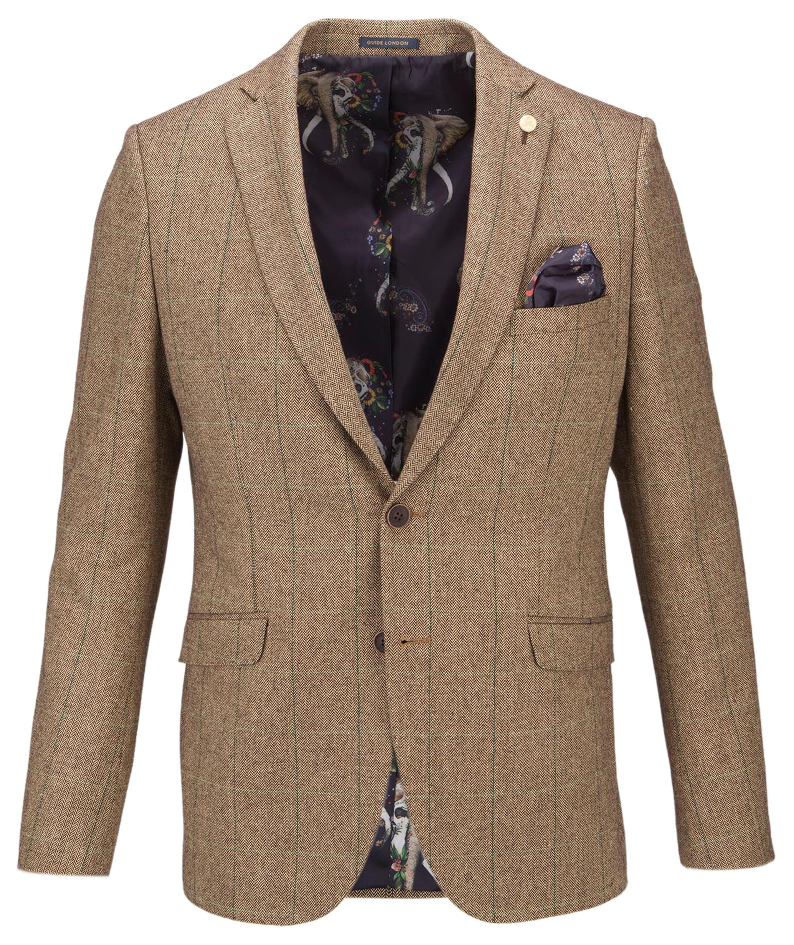 Tweed Checked Blazer – Guide Clothing London