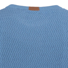 Half sleeve knitted crew