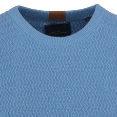 Half sleeve knitted crew