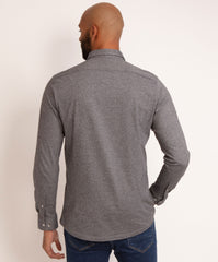 Long Sleeve Piquet Jersey Shirt