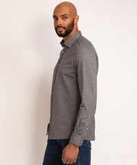 Long Sleeve Piquet Jersey Shirt