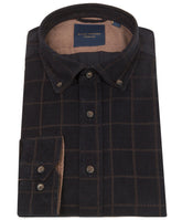 Long Sleeve Corduroy Check Shirt